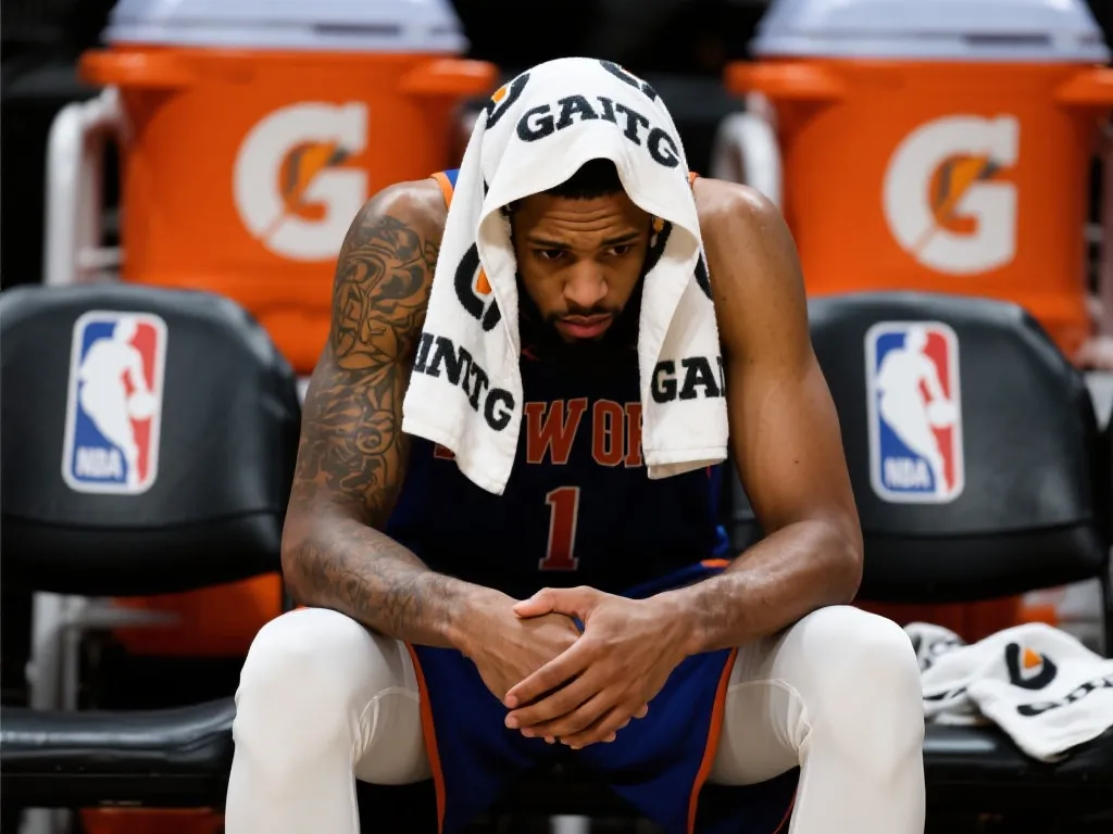 伤病中的NBA球员
